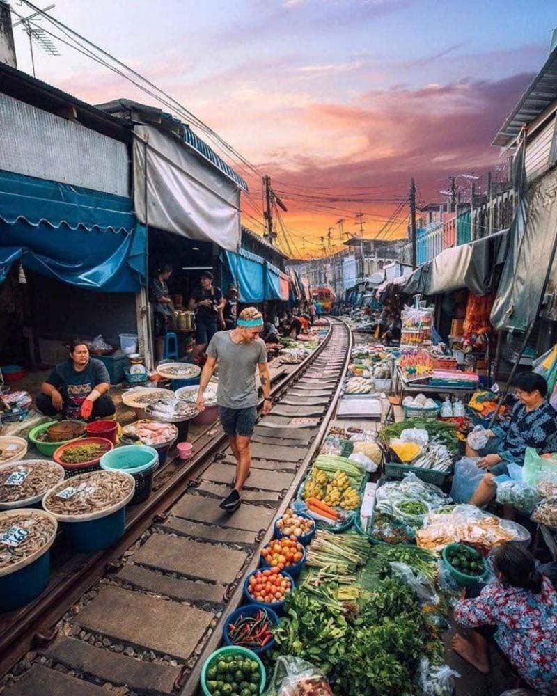 Chợ nổi Damnoen Saduak 2