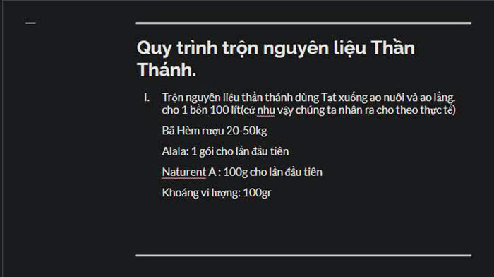 Quy trình 1